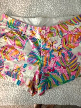 Lilly Pulitzer Tropical Print Shorts